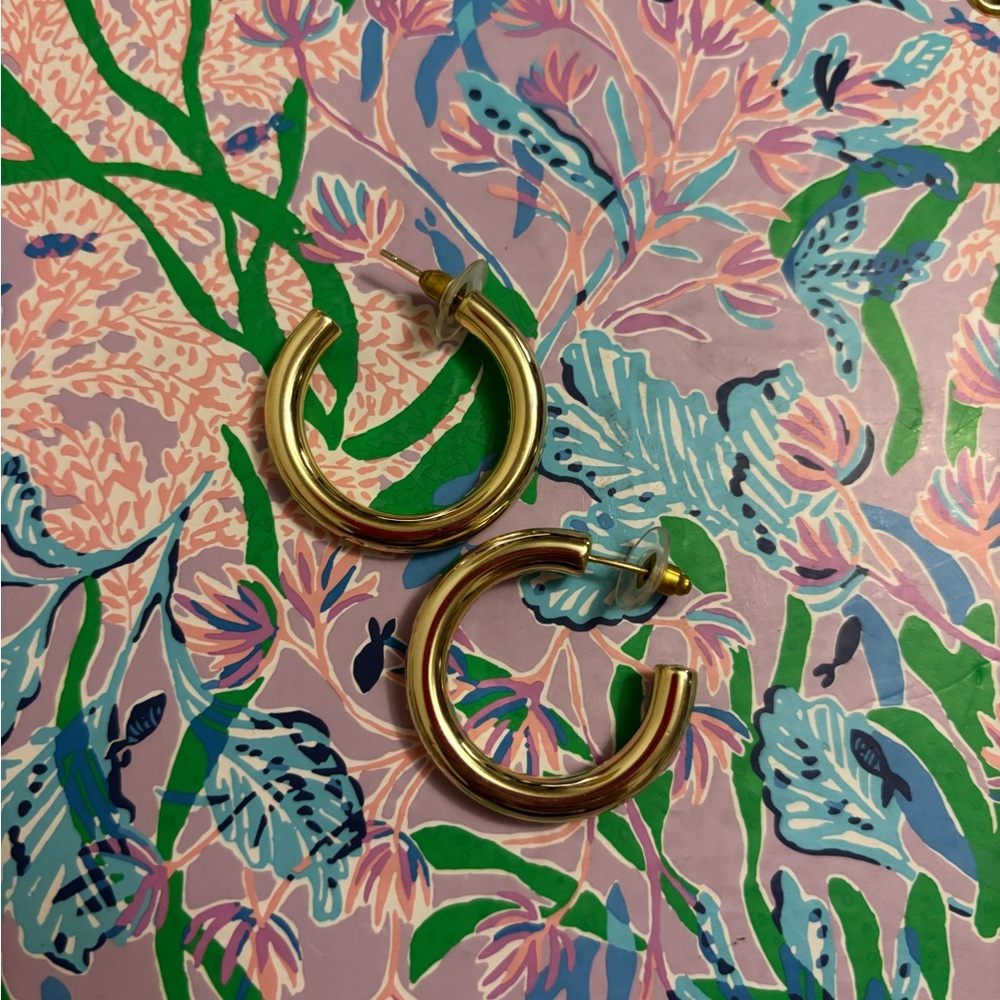 Kendra Scott Gold Hoop Earrings